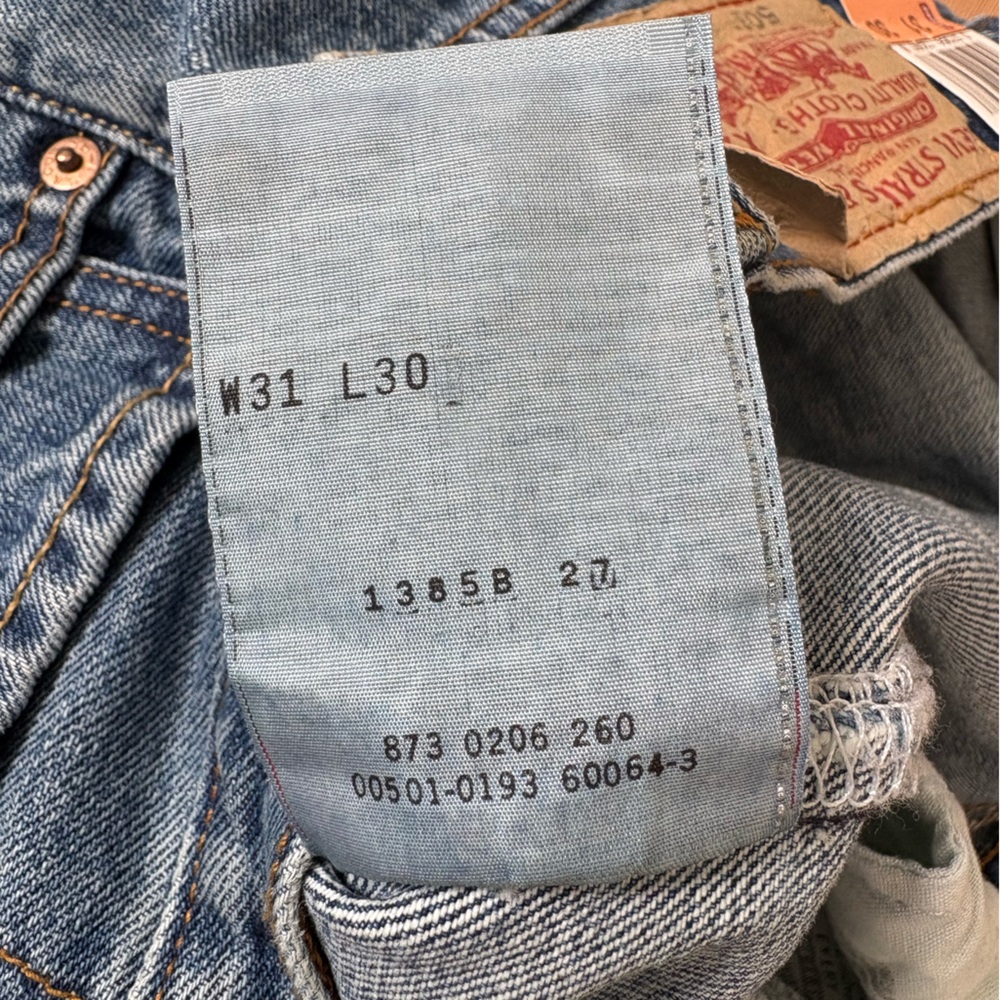 Vintage Levi’s 501 Deadstock Straight Leg Jeans - Picture 8 of 12